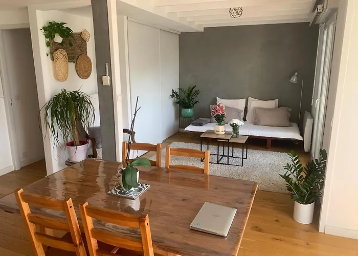 Joli Duplex 65M Chu Bordeaux Parking Prive